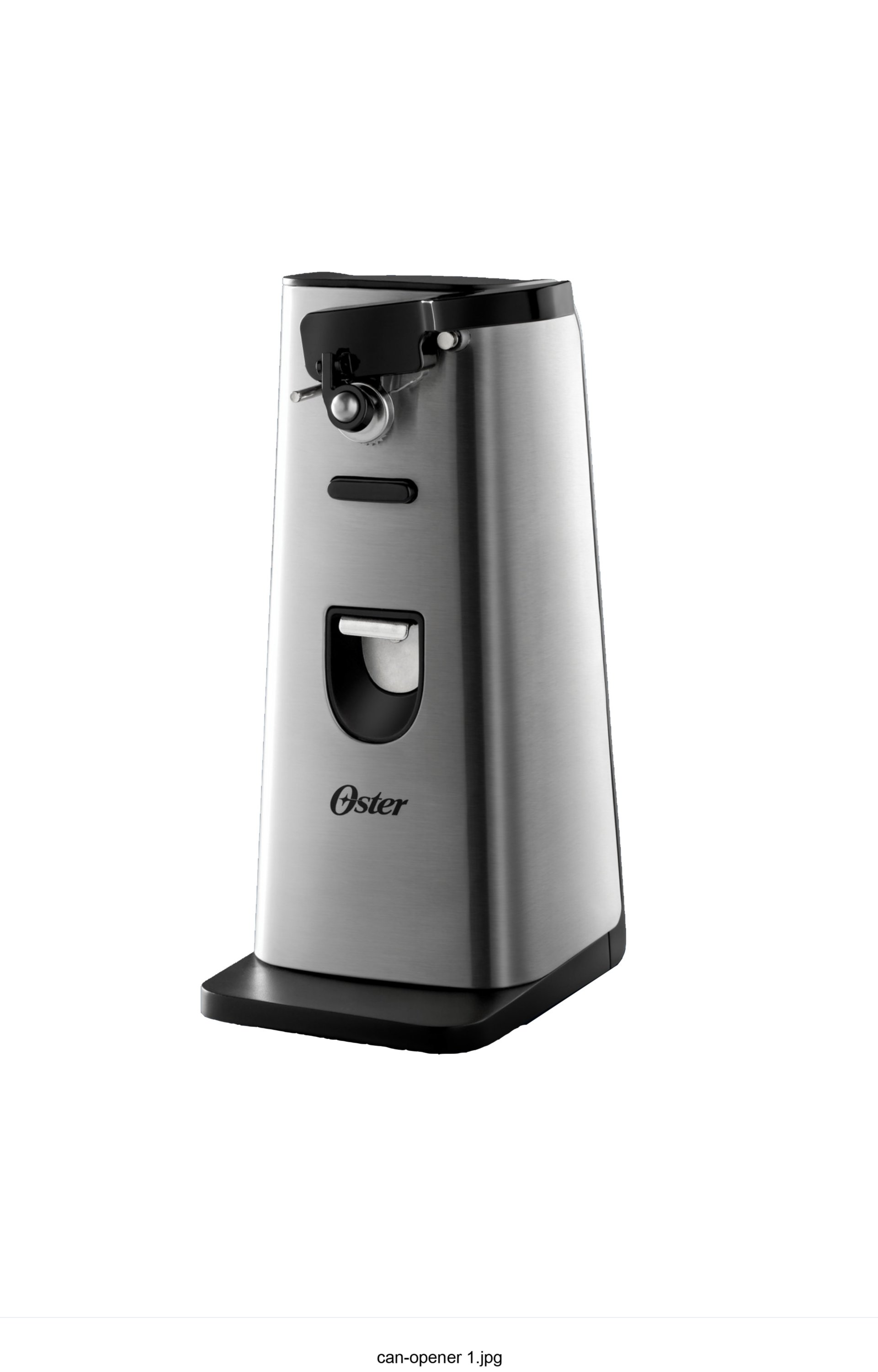 Stainless steel deals electric can opener